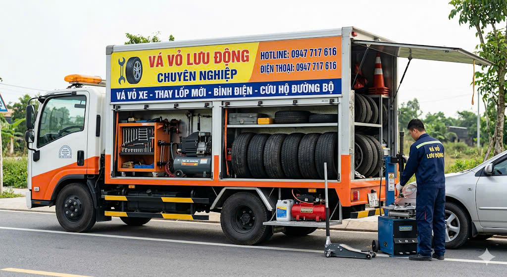 VÁ VỎ Ô TÔ THỦ DẦU MỘT 0933 323 994